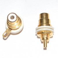 Chassis mount input RCA jack picture